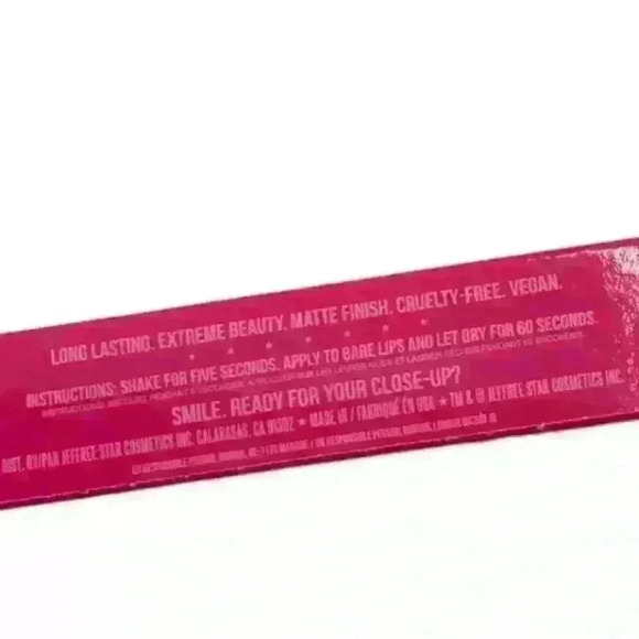 Jeffree Star Mystery Ranch Sheriff Badge Velour Liquid Lipstick NIB - Picture 4 of 5